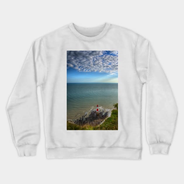 Beachy Head Lighthouse Crewneck Sweatshirt by Nigdaw